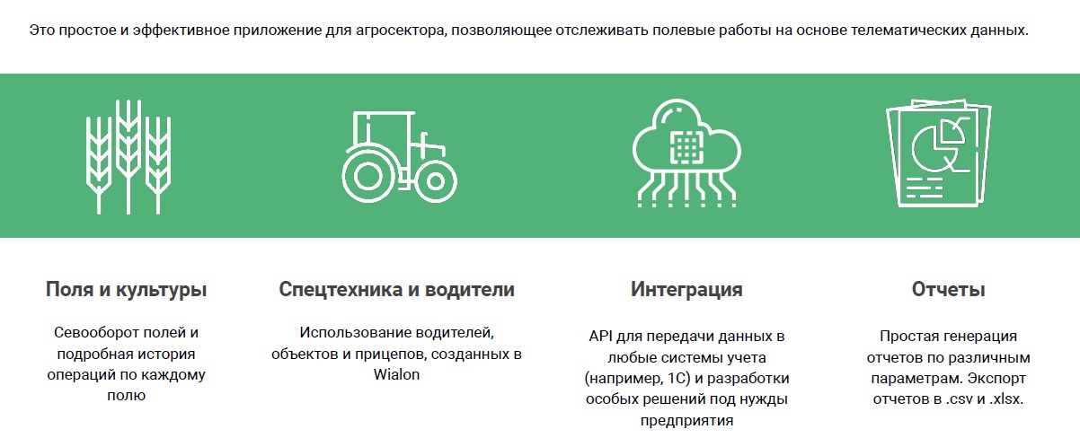 Спутниковый мониторинг сельхозтехники
